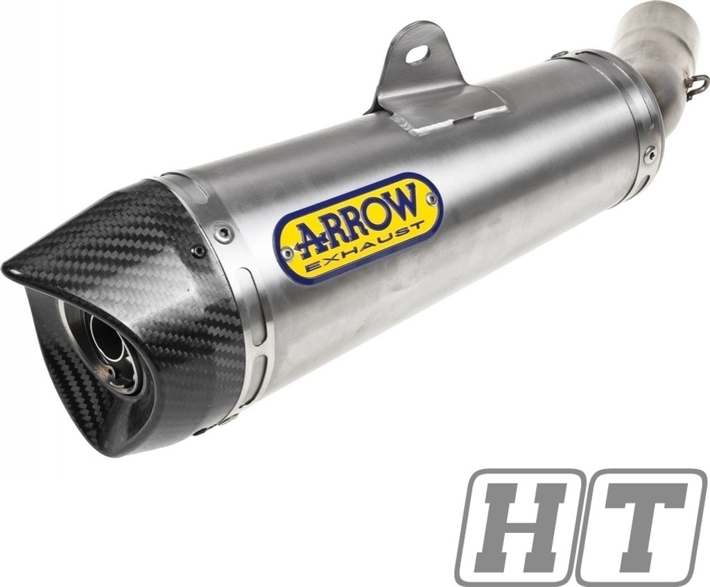 ARROW Auspuff X-KONE für Honda MSX125 Modelljahr 2016-2019, Edelstahl (Nur mit ARROW Krümmer)
