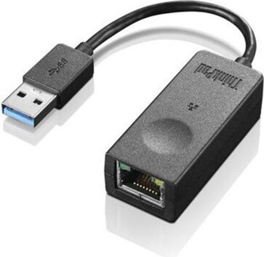 Lenovo Usb 3.0 To Ethernet Adapter, 4X90S91830 Zdjęcie produktu 