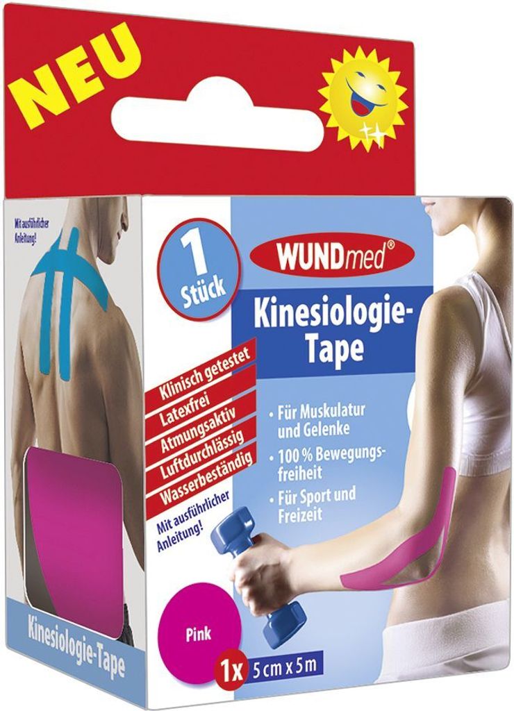 Wundmed Kinesiologie Tape für Muskulatur und Gelenke Produktbild 