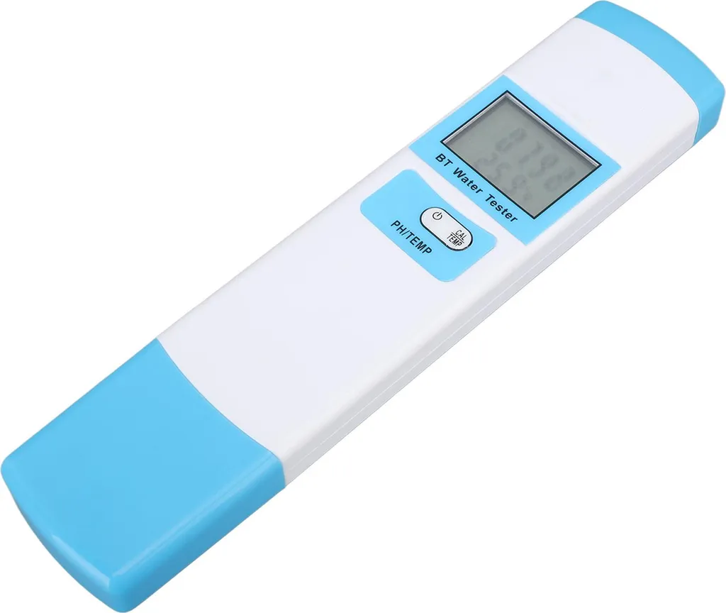 Analyseur de pH pour Piscine et Maison avec Suivi Bluetooth sur Mobile