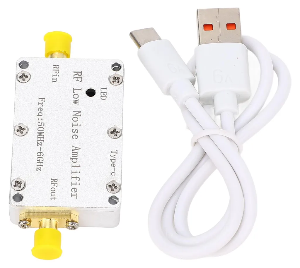 Module LNA 30dB contre les pertes de signal RF 50MHz-6GHz 5V séparé