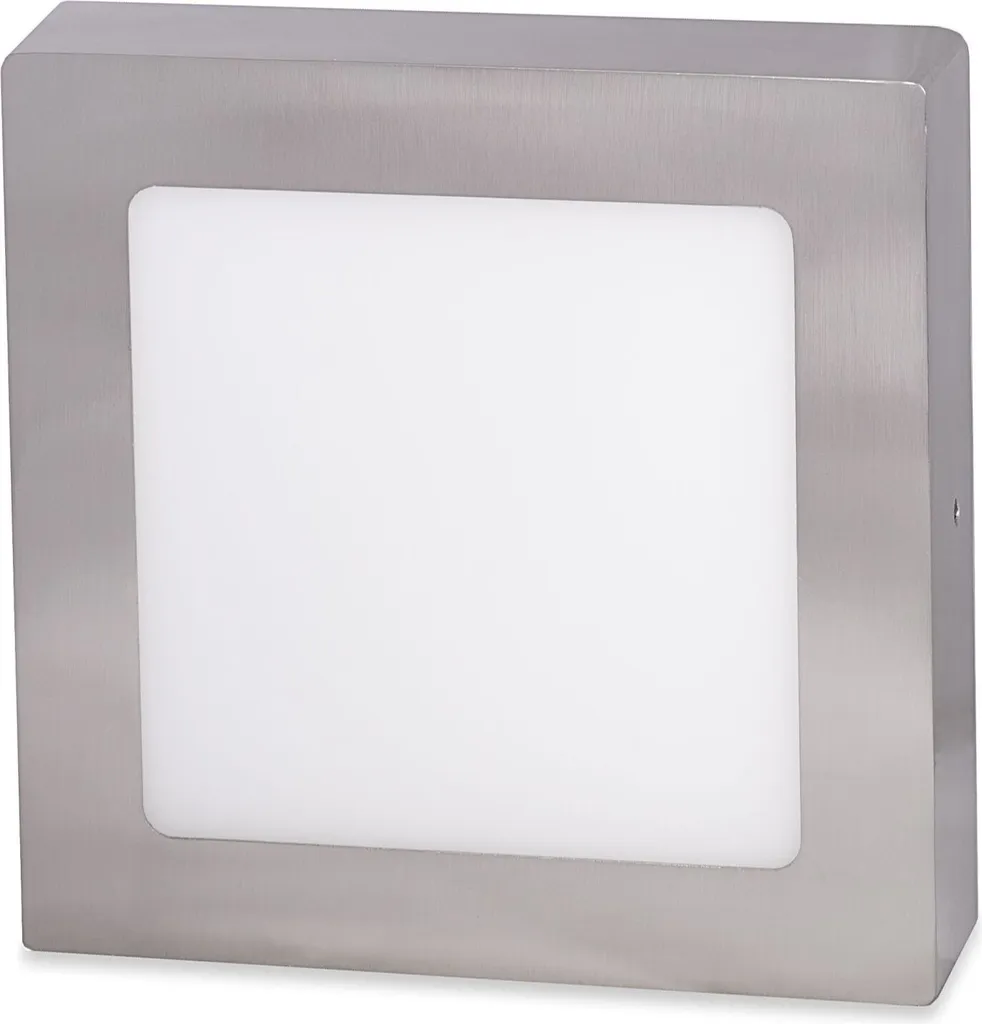 Dalle LED Carrée 300x300mm 25W Ecolite Silver Blanc Chaud CSQ-25W/27/CHR