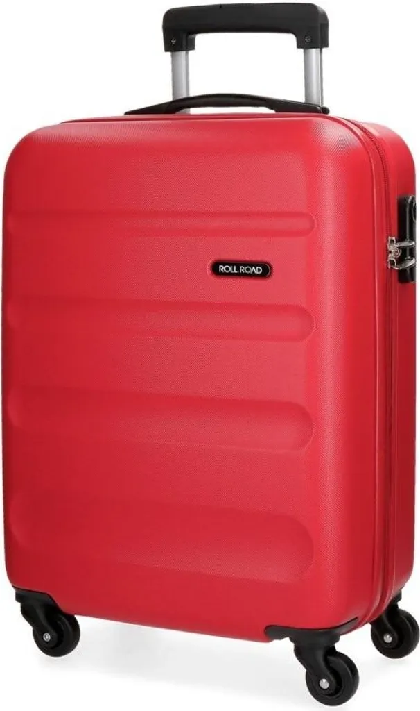 Trolley Roll Road Flex 55cm Rosso | Offerta Valigeria Rigida ABS