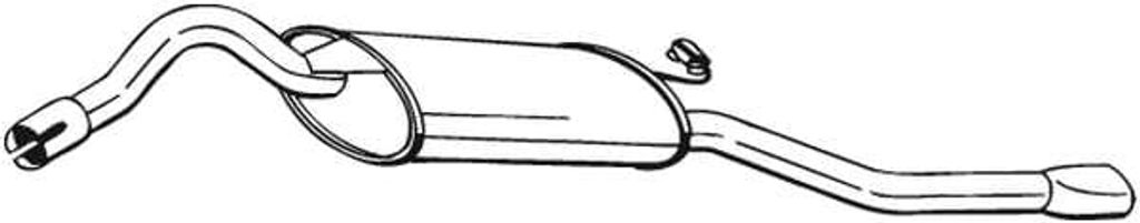 Bosal Endschalldämpfer 281-097