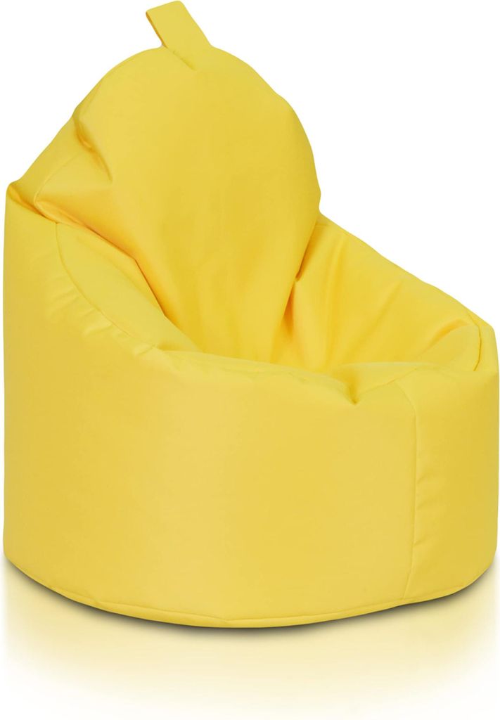 Ecopuf - Sitzsack Bean Bag Outdoor, 70 x 75 cm - Yoko Gelb Nc4