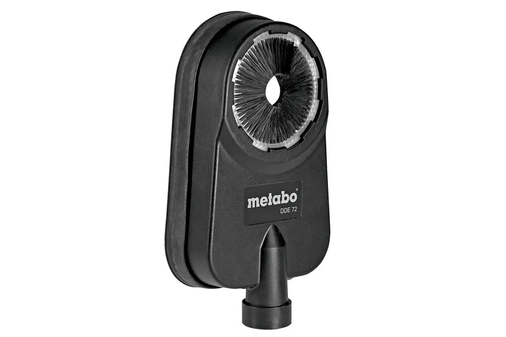 Aspiration poussière perçage Metabo DDE 72 pour un chantier propre et net
