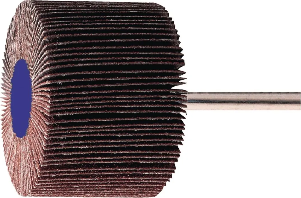 Disco Lamellare Gambo 6mm 40x15 Corindone Grana 120 Fornitura Officina