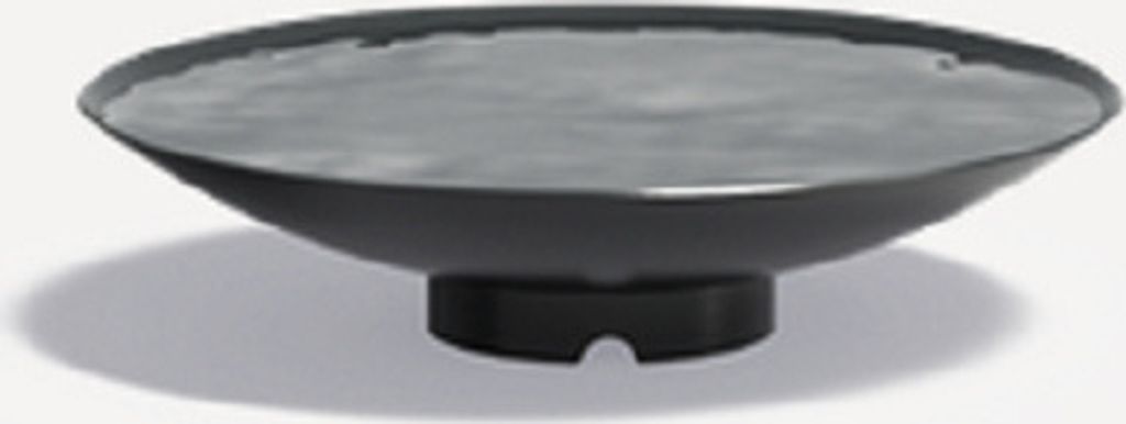 Adezz Dekoschale Wasserschale ø 600 mm Stahl Produktbild 