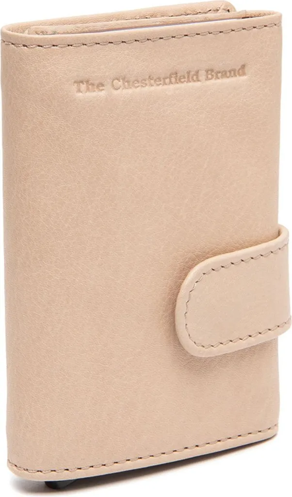 Idea Regalo: Nivala Cardholder Beige The Chesterfield Brand - Pelle Vera