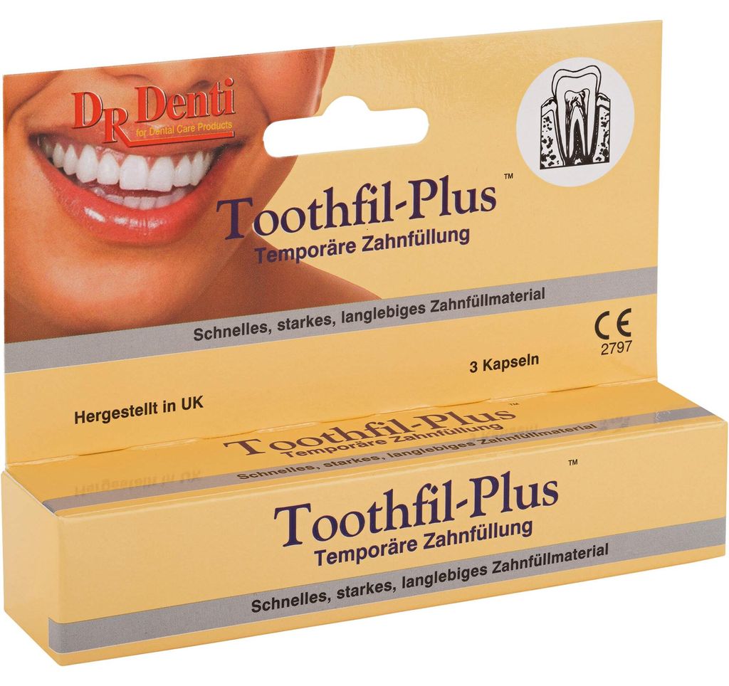 Zahnzement Füllmaterial Toothfil-Plus Kapseln 3 St