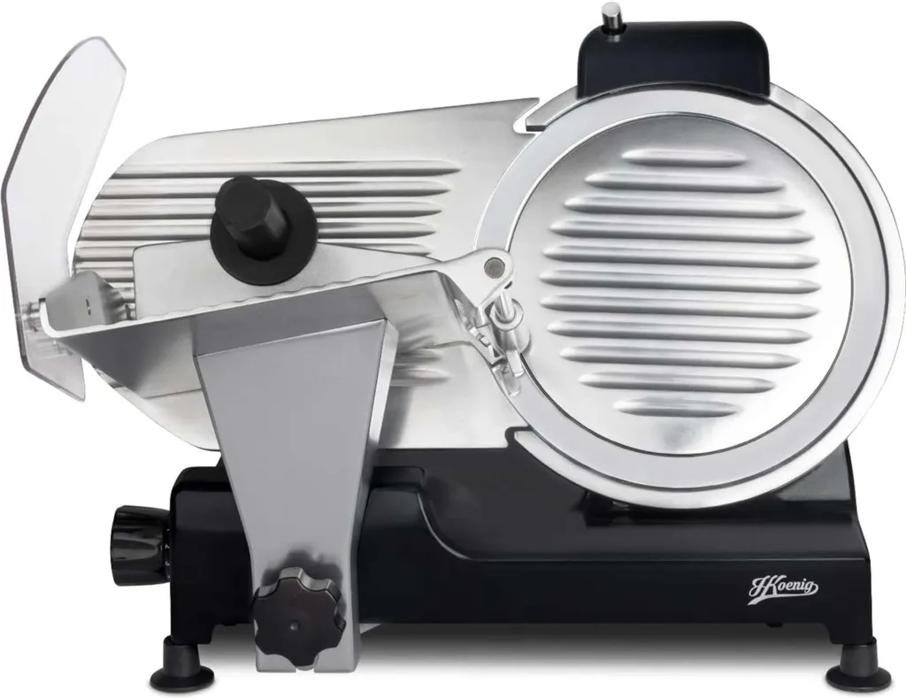 Trancheuse universelle H.Koenig MSX252 Noir - Lame 25cm Inox de Qualité