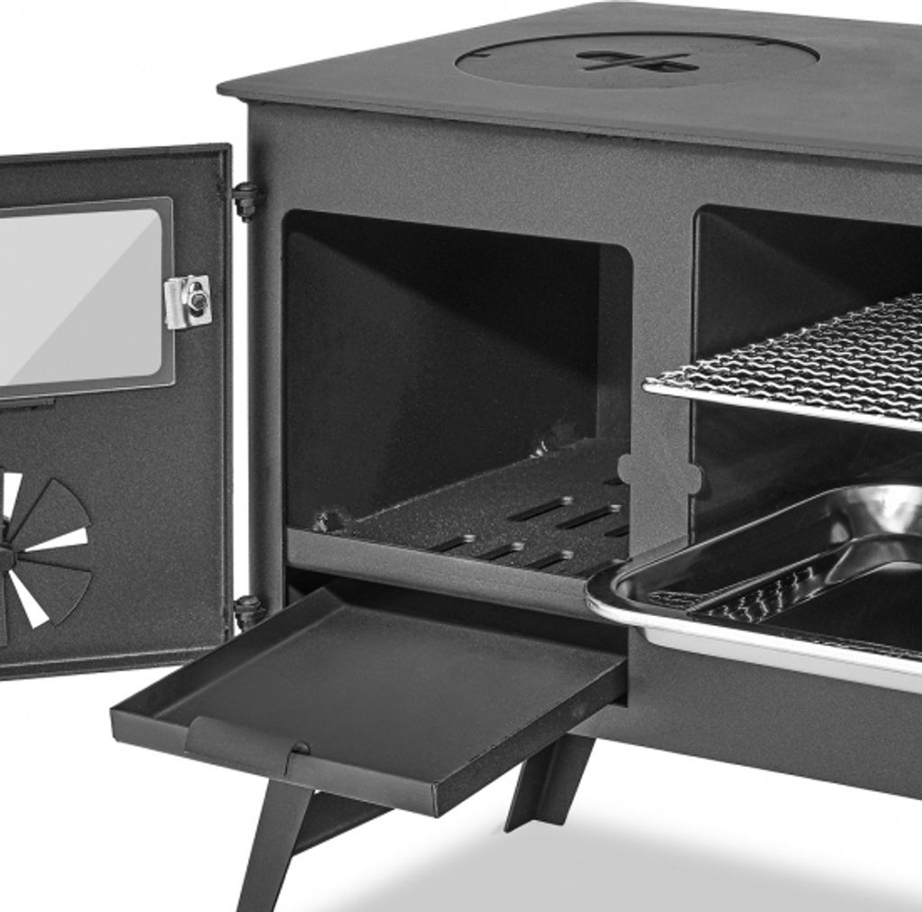 Outdoor-Küchenherd "Traudel" - Holzbackofen, Gartenkamin, Produktbild 5