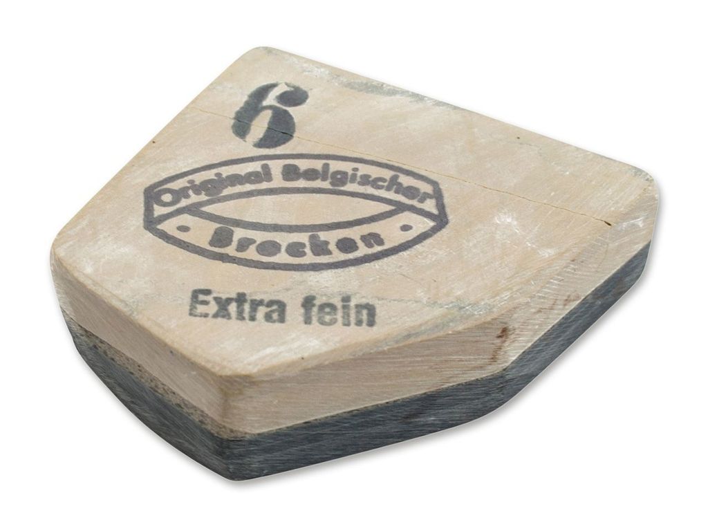 Belgischer Brocken Schleifstein Serie 6 für feines, materialschonendes Messerschärfen