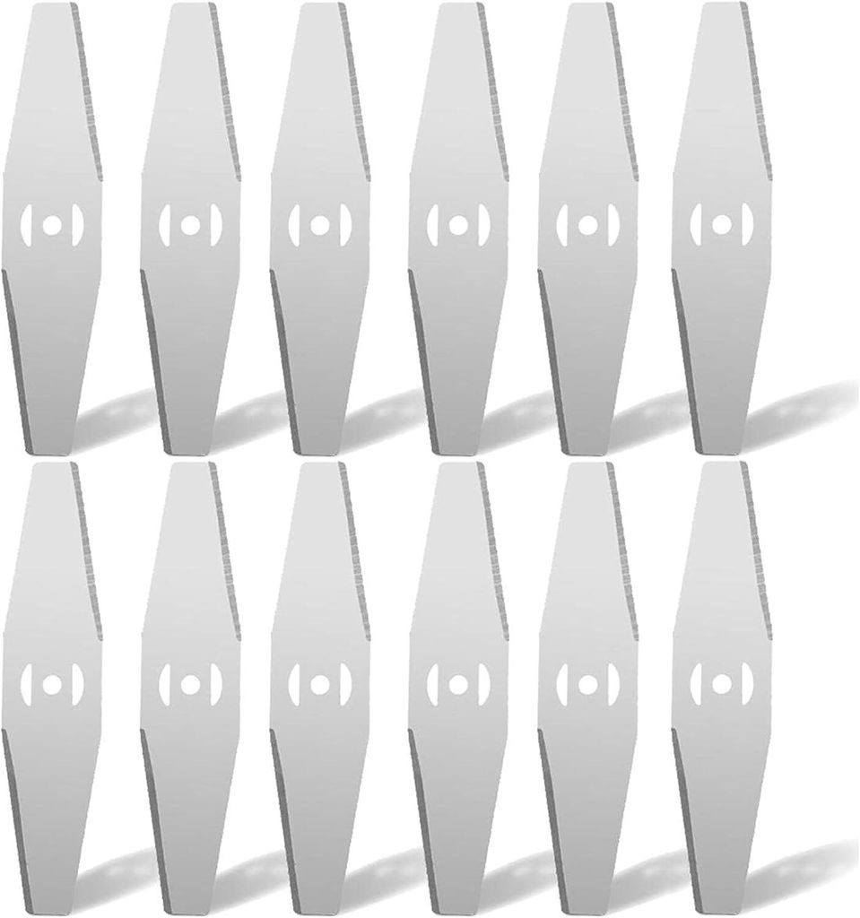 12 PCS Metall-Rasentrimmer-Klingen Rasentrimmer Zubeh?r Produktbild 