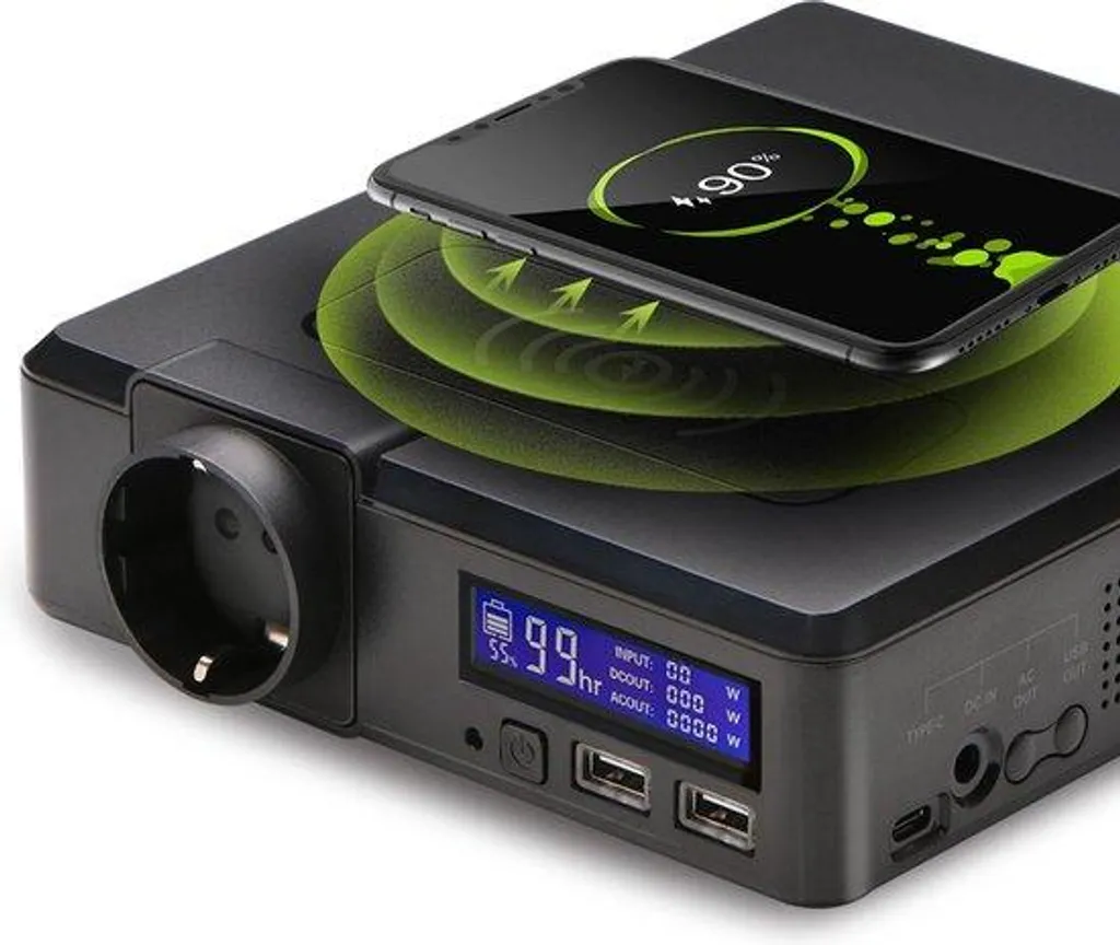 Batterie de secours pour camping et voyage - Station Solaire 154Wh 200W