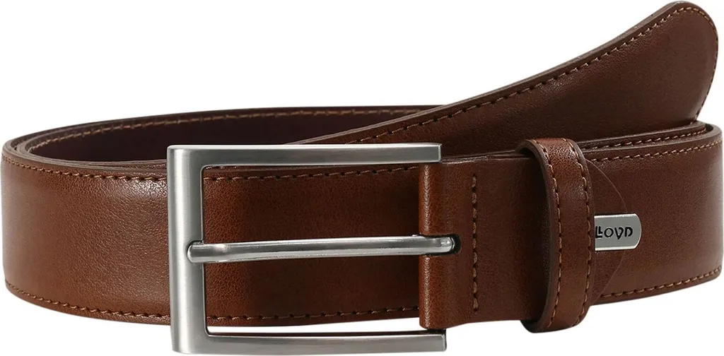 Cintura Uomo LLOYD Pelle Marrone Cognac 3.5cm W125 | Qualità Top