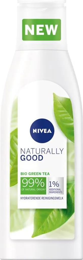Lait Démaquillant Hydratant au Thé Vert Bio NIVEA - Soin Visage 6 Unités