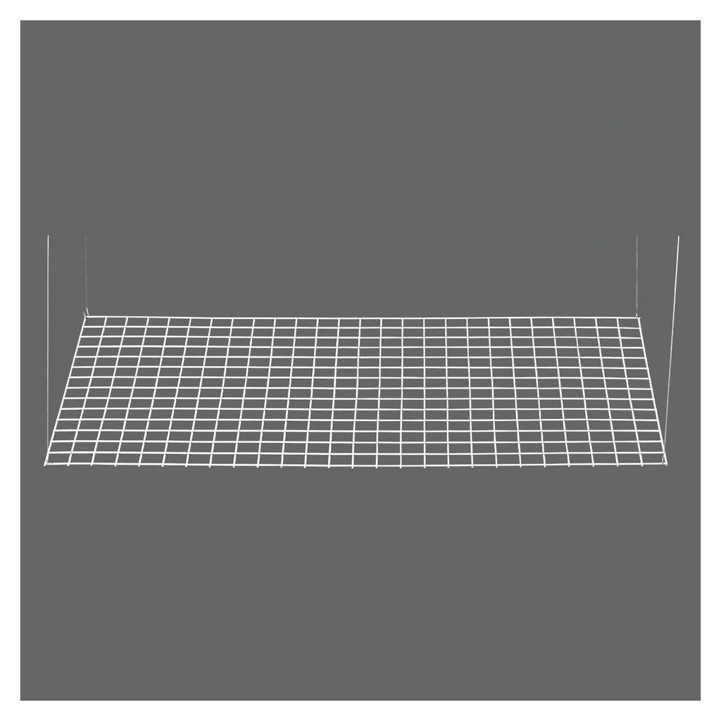 Wandgitter Dekogitter weiß 70 x 130 cm für Pflanzen