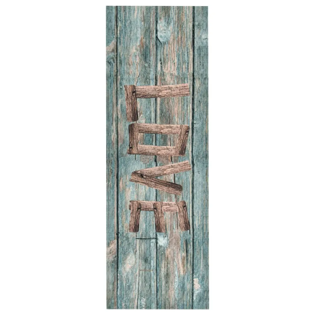 Tapis de cuisine long format 60x300 cm lavable pour sol antidérapant
