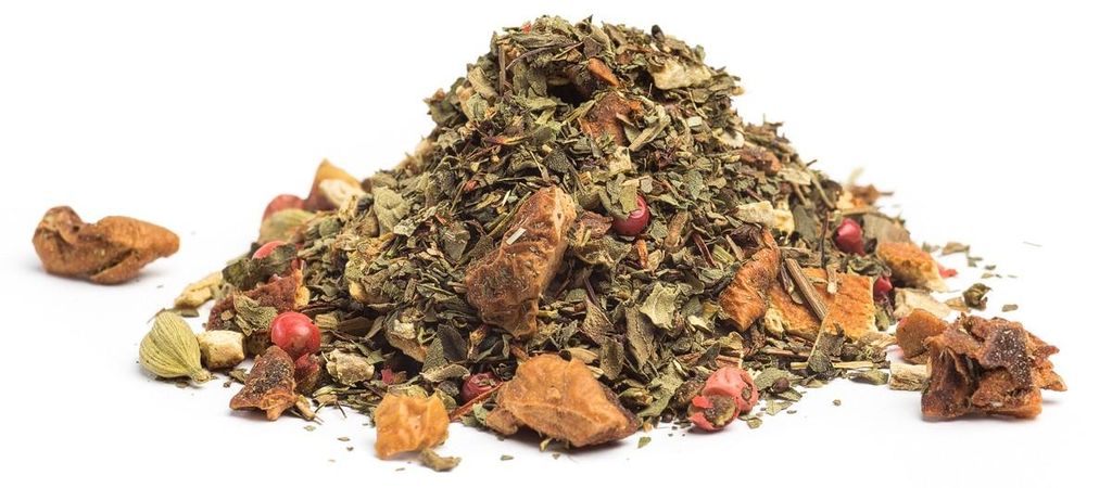 Ayurveda-Mischung Tulsi Mit Ingwer, 1000G Produktbild 