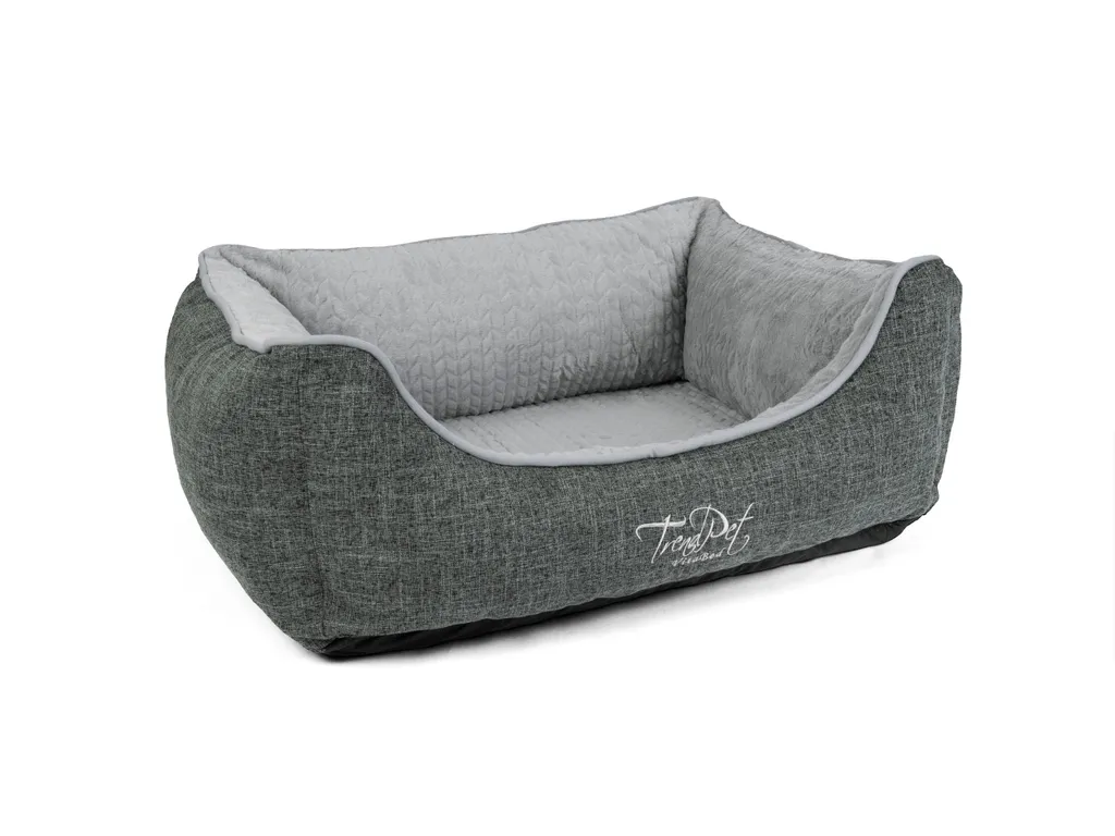 Cuccia Ortopedica TrendPet VitaBed Classic Grigio 60x50x25cm Memory Foam