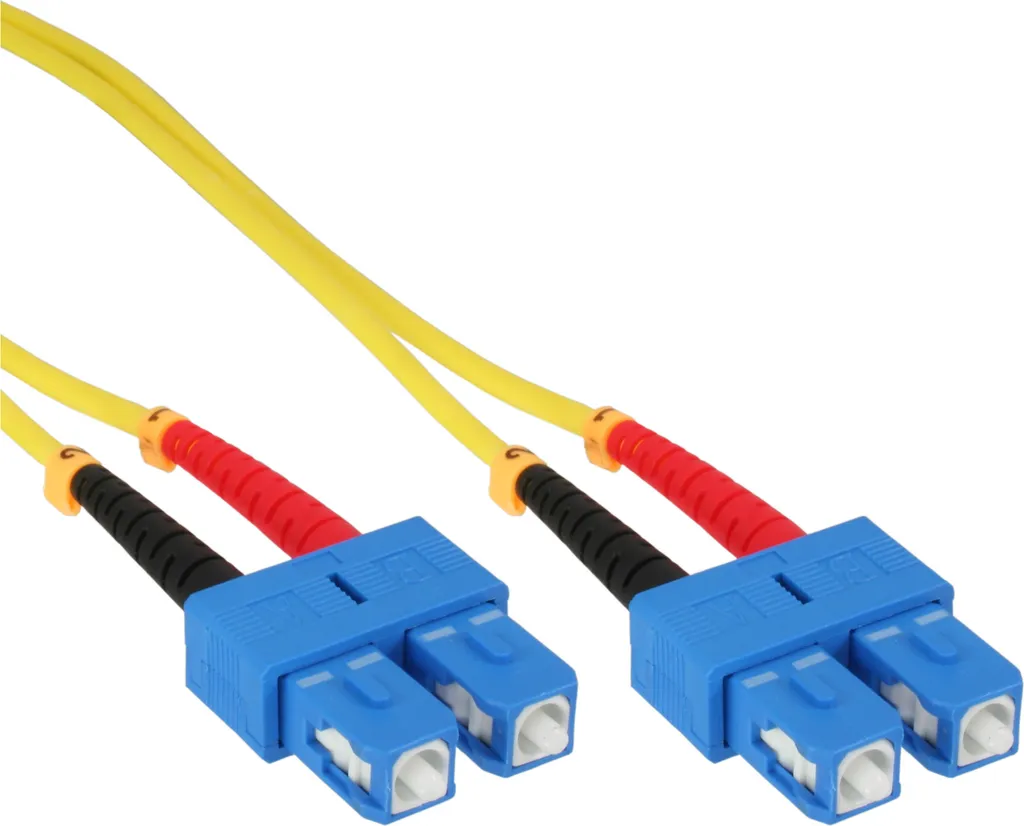 InLine 82925G Cavo LWL SC-SC OS2 7.5m - Soluzione Rack e Backbone
