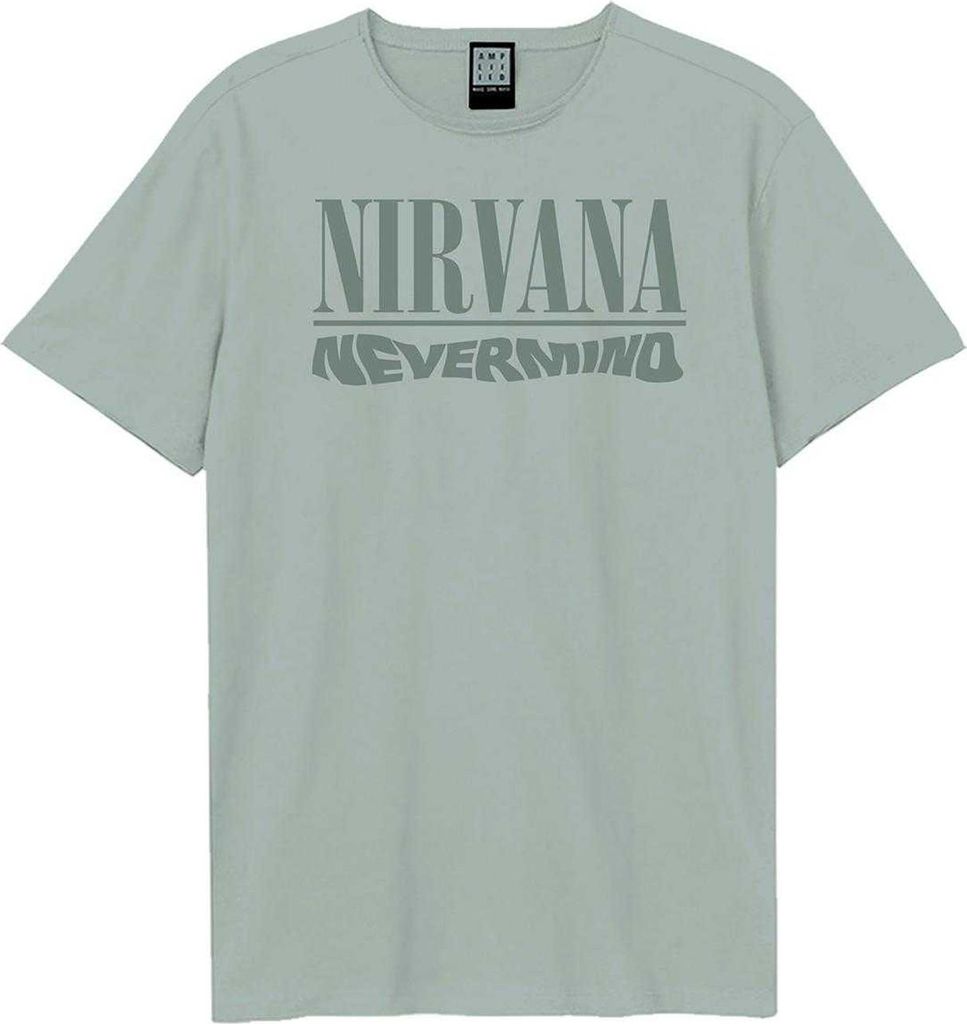 Amplified - "Nevermind" T-Shirt für Herren/Damen Uni GD4200 (S) (seltsames Blau)