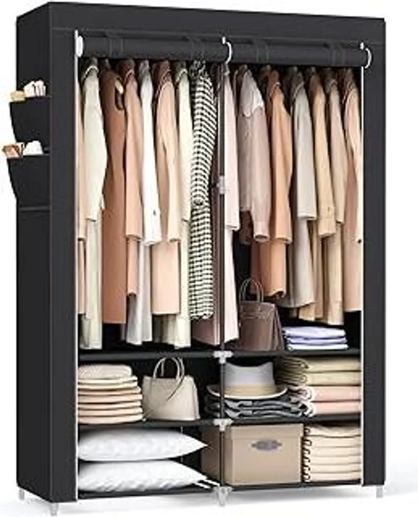 Guardaroba Portatile SONGMICS RYG008B02 - Struttura Rinforzata 127cm