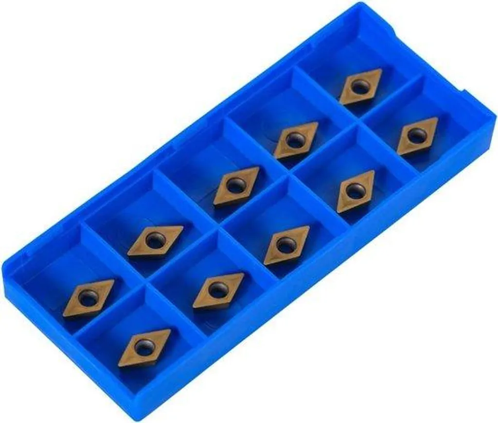 Plaquette de fraisage Rhombus carbure DCMT070204 HM pour acier durable