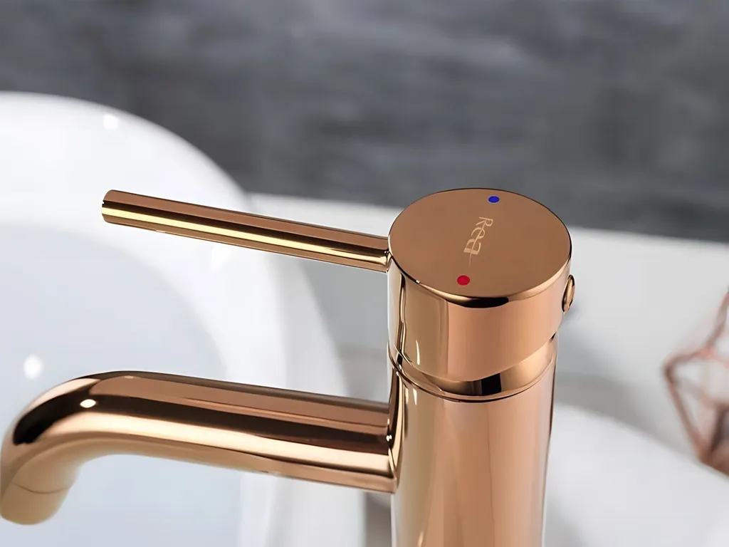 Scheda Tecnica Miscelatore Rea Lungo High Copper | Ottone PVD - 3