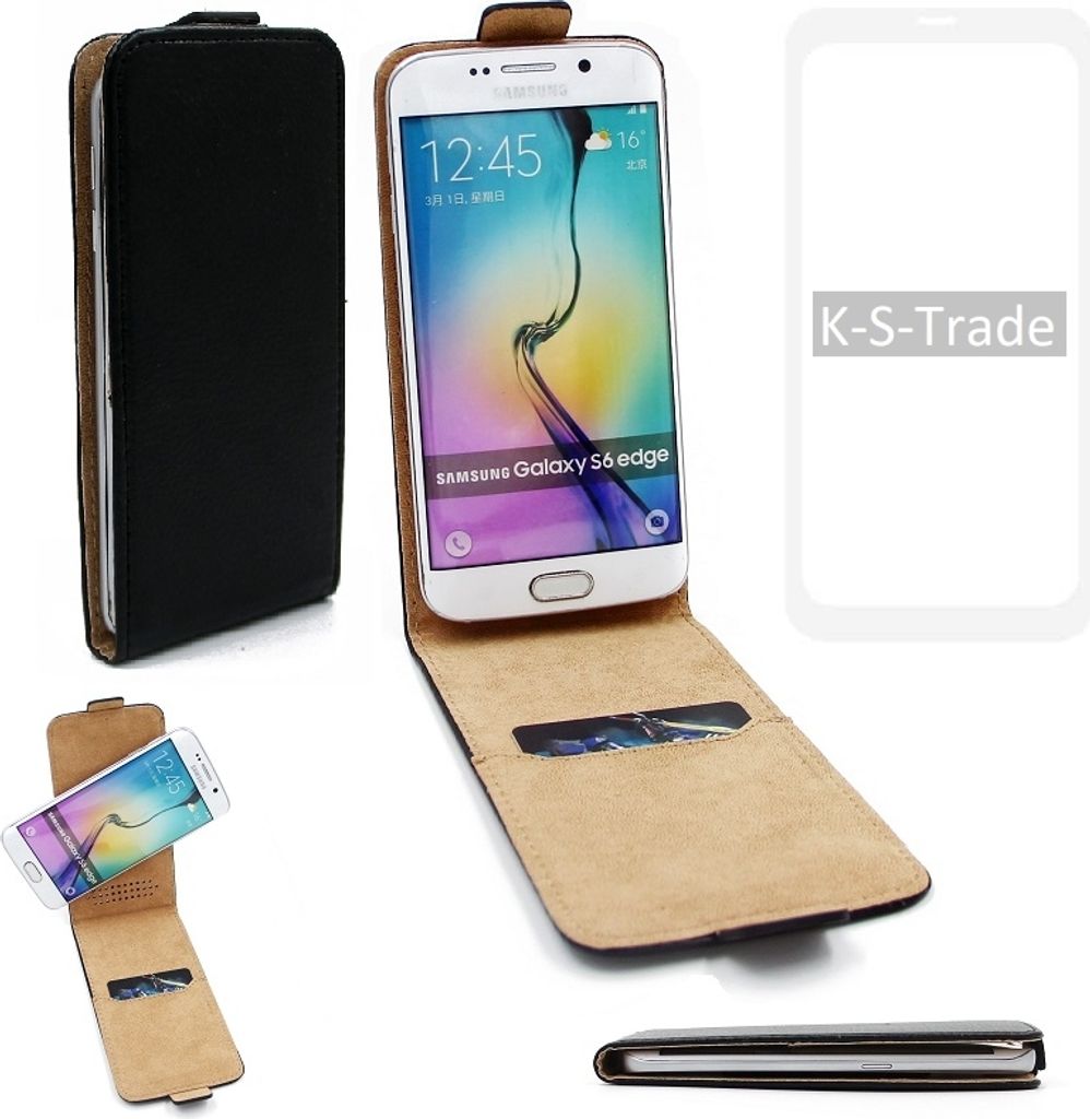 K-S-Trade Schutzhülle Handyhülle kompatibel mit LG Electronics G8X THinQ Flipstyle 360° Smartphone Tasche, schwarz, Case Flip cover