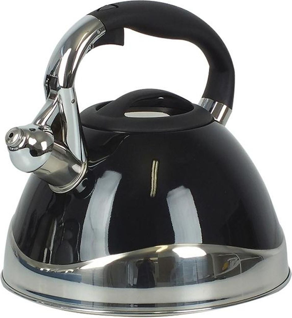 KELA Wasserkessel Varus 18/10 3 L Ø22cm schwarz Produktbild 