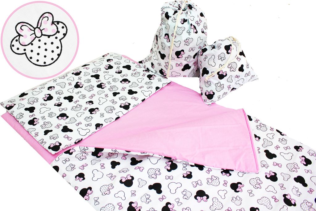 KINDER SCHLAFSACK 70x125 cm  mit Reißverschluss 100 % Produktbild 