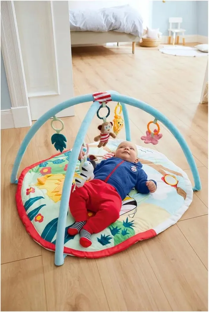 Tapis de Sol Bébé Activity Center Idéal pour l'Éveil et le Jeu - 6