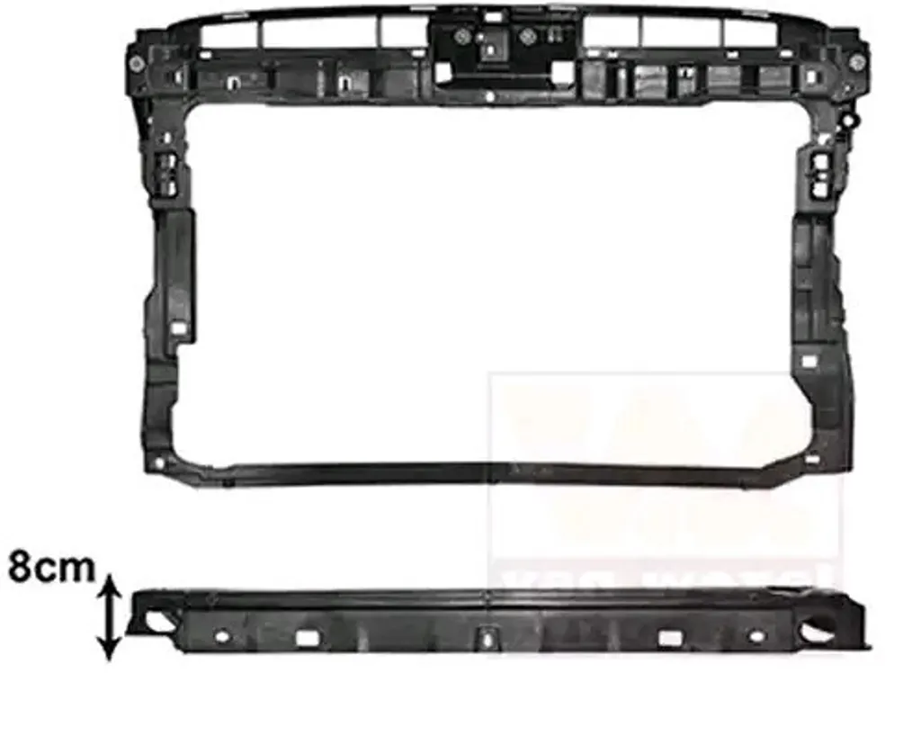 Masque avant de carrosserie pour VW Passat Variant 3G5 habillage robuste