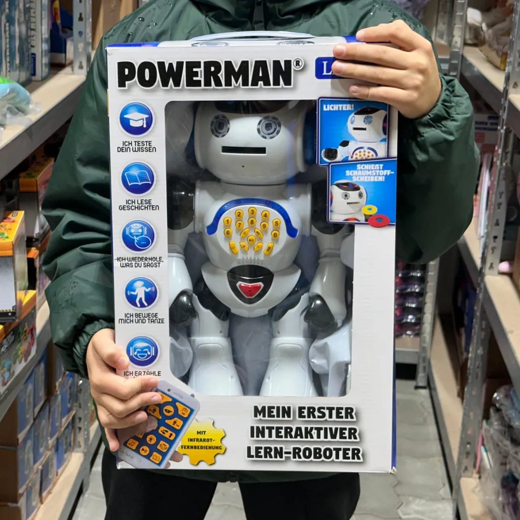 POWERMAN Robot éducatif interactif avec télécommande Lexibook (DE) - 12