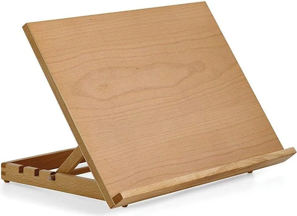 Station de travail A3 inclinable Ebro en bois - Dimensions 33 x 44 x 31,5