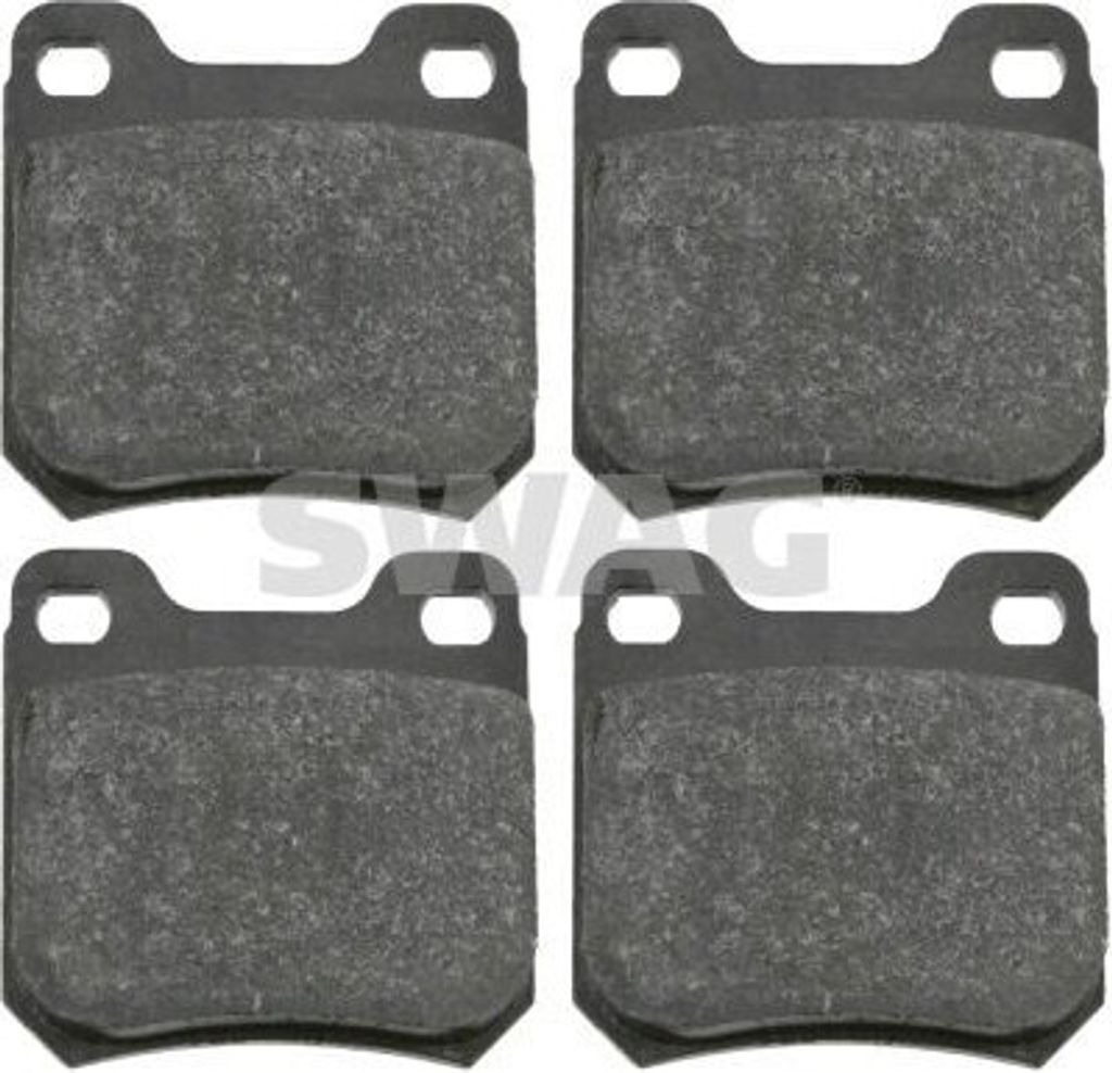 SWAG Bremsbeläge Satz Hinten Bremsklötze für OPEL VECTRA B (36) 40 91 6155
