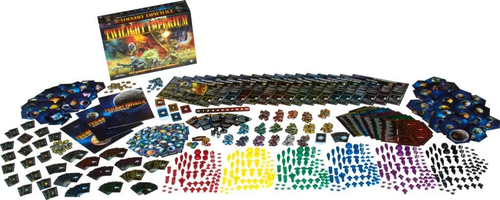 Twilight Imperium 4 : Finies les Parties de Stratégie Incomplètes