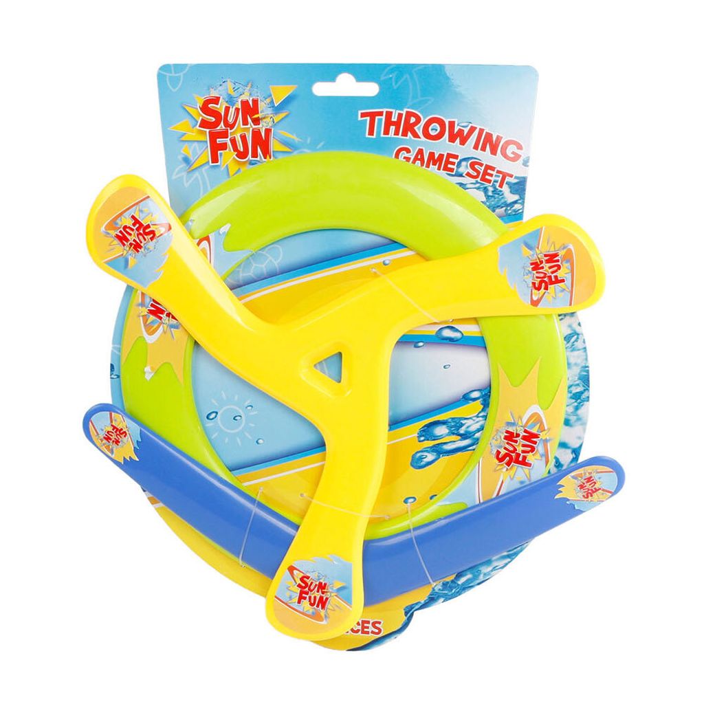 Sun Fun flying disc Set