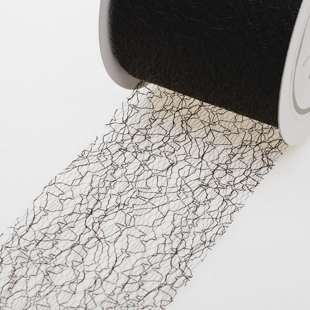 Spiderweb Tischband 50 mm schwarz Rolle 25 Meter 67W 017-R 050