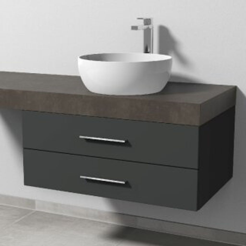 SANIPA G33071B Waschtischunterbau mit Auszügen