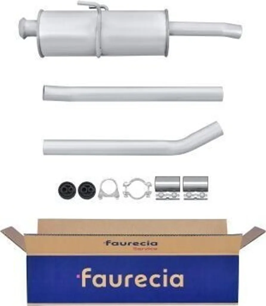 Pot d'échappement central pour Citroën Jumpy et Fiat Scudo - HELLA OE