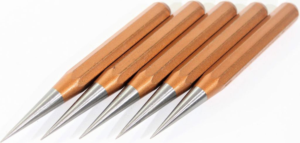 5x RENNSTEIG Durchschläger Durchtreiber 8-kant CV 120x10x1mm Mechaniker Metall