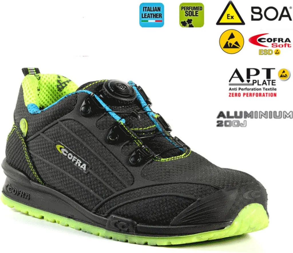 Chaussures de sécurité Cofra BURST S3 SRC avec serrage Boa® innovant