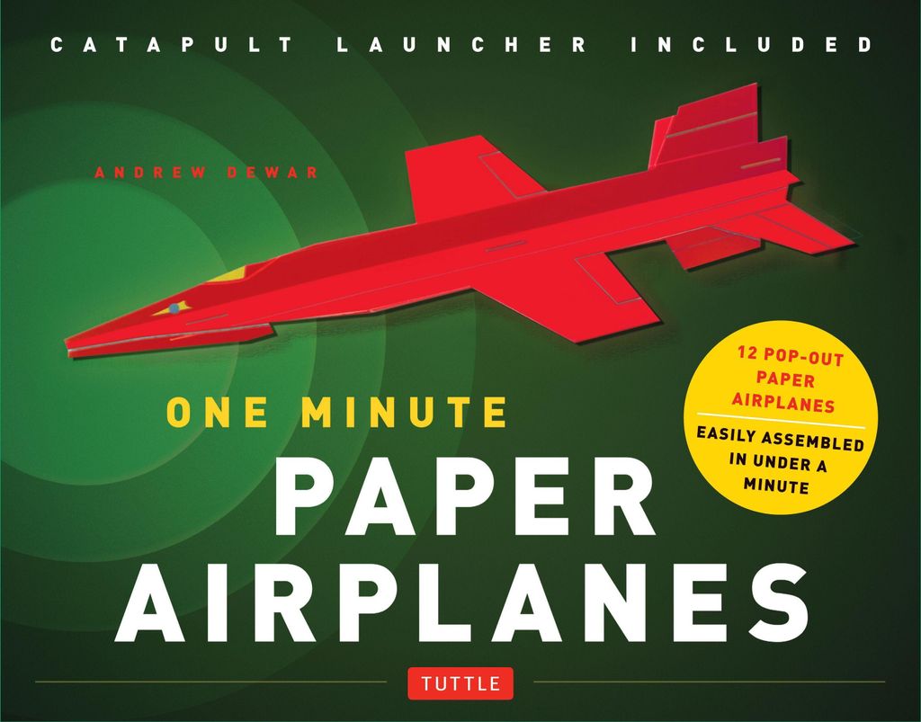 One Minute Paper Airplanes Kit – Lingua: Inglese