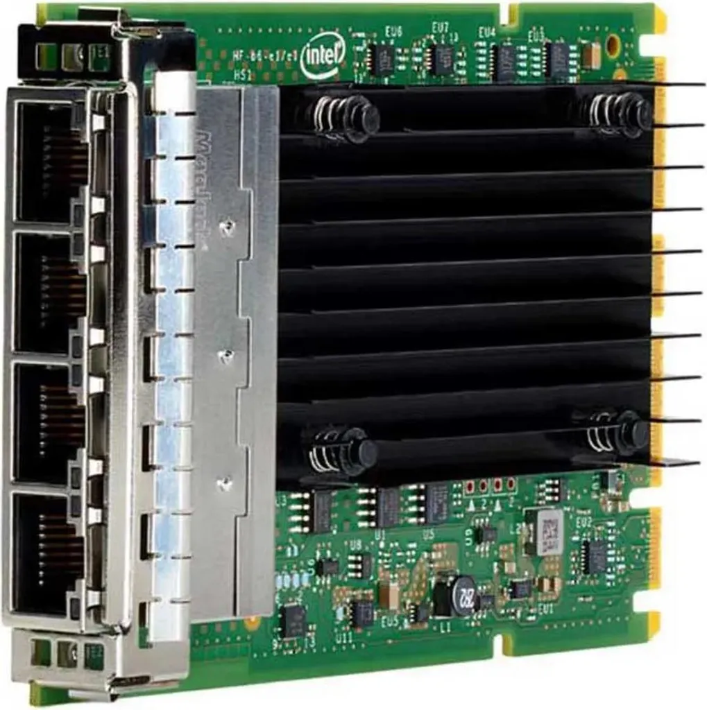 Carte réseau HPE Broadcom BCM5719 4 ports 1Gb OCP 3.0 pour serveurs