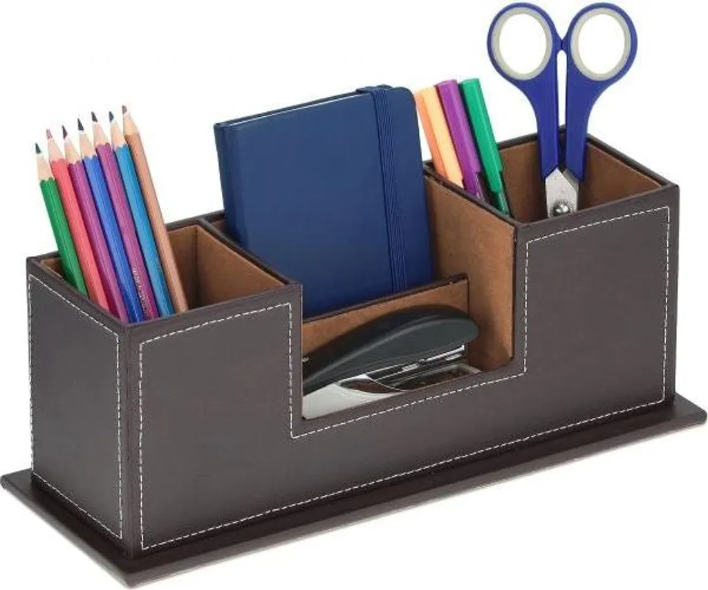 Organizer Scrivania in Pelle Sintetica: Eleganza Professionale e Ordine