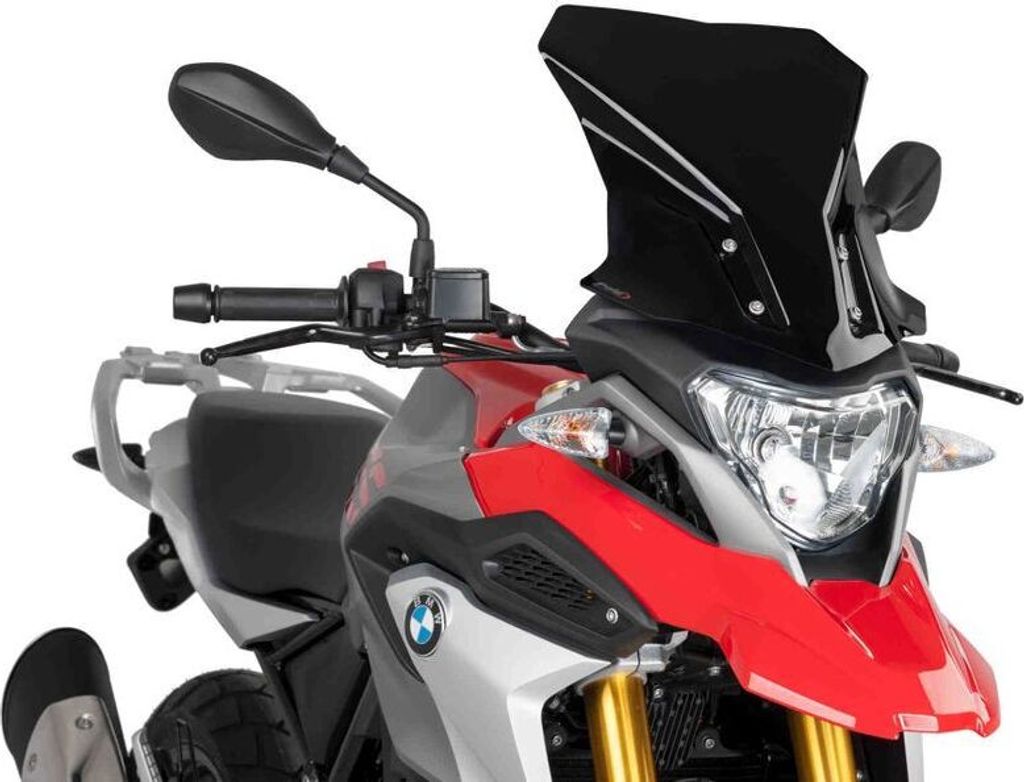 PUIG 9879N Tourenscheibe passend fuer BMW G310GS Schwarz