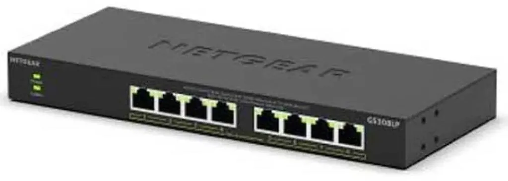 Netgear GS308LP Switch 8 Ports Gigabit PoE+ Série 300 Essential Unmanaged